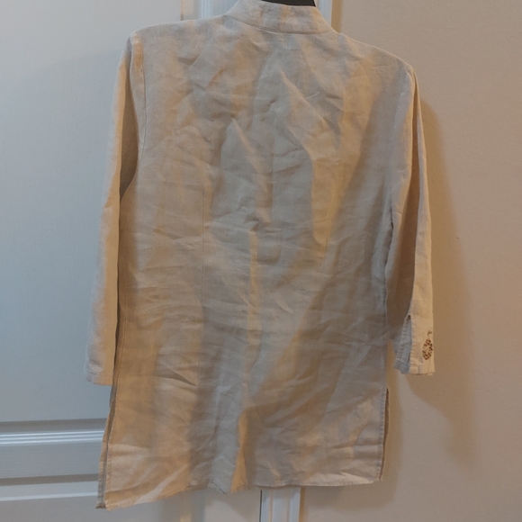 Edward Woman Turnic Shirt Brown Size Medium - Picture 2 of 15